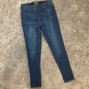 Old Navy rock star jeans with elastic waist